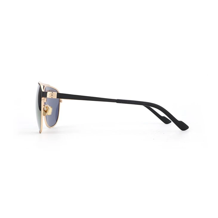 Double Bridge Metal Sunglasses For Sale